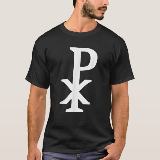 Chi rho t-shirt (Voorkant)