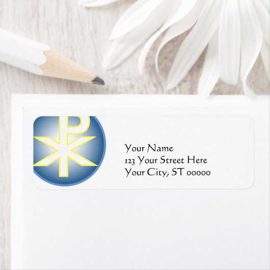 Chi Ro Christelijk Etiket (Insitu)