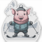 Chi Sao Ski Sau Sticker (Voorkant)