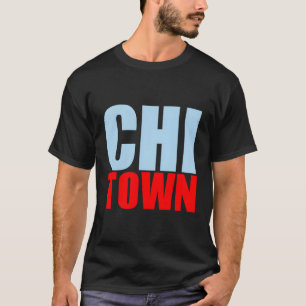 Chi-Town Chicago Reizen Illinois City Chicagoan CH T-shirt