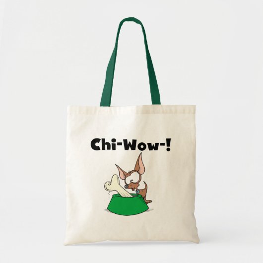 Chi-Wow Chihuahua Canvas tas (Voorkant)