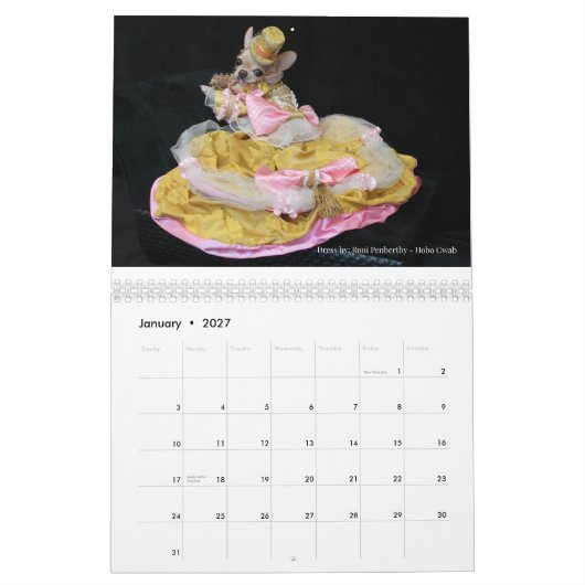 Chi Yum Yum 2015 Agenda Kalender (Jan 2027)