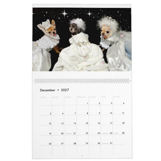 Chi Yum Yum 2016 Agenda Kalender (Dec 2027)