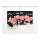 Chi Yum Yum 2020-kalender - Groot Kalender (Hoes)
