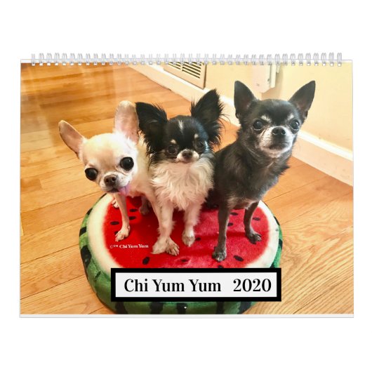 Chi Yum Yum 2020-kalender Kalender (Hoes)