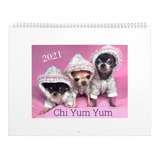 Chi Yum Yum 2021-kalender Kalender (Hoes)
