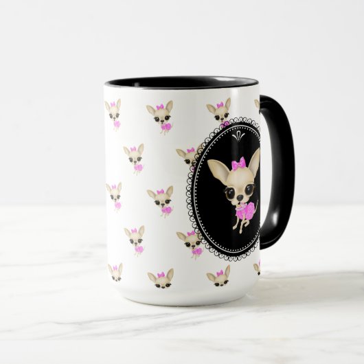 Chi Yum Yum Logo Mok - Fancy (Voorkant rechts)