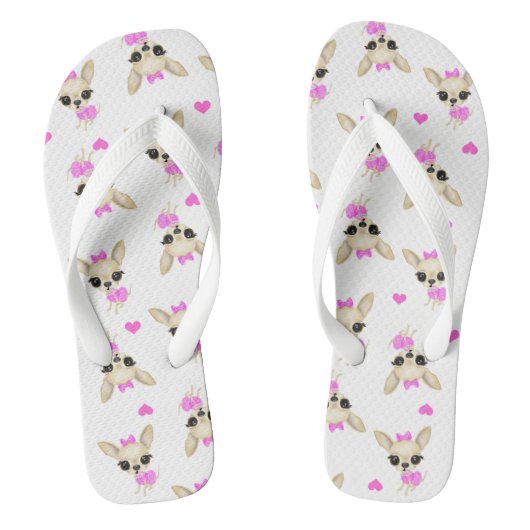 Chi Yum Yum Teenslippers (wit) sm-logo (Voetbed)