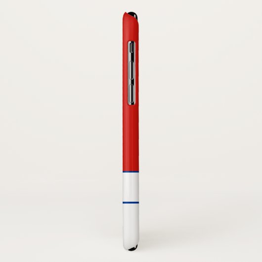 Chiac Acadian Canadian Flag Personalize Case-Mate iPhone Case (Achterkant/links)