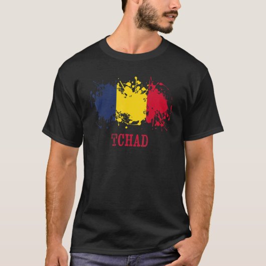 Chian enthusiasts for Tchad and Chad T-shirt (Voorkant)