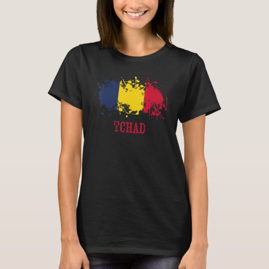 Chian enthusiasts for Tchad and Chad T-shirt (Voorkant)