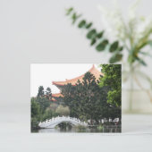 Chiang Kai-shek Memorial Park, Taipei City, Taiwan Briefkaart (Staand voorkant)