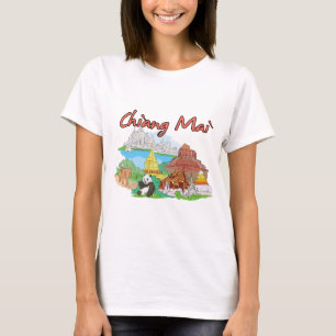 Chiang Mai, beroemde stad Thailand T-shirt