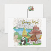 Chiang Mai Briefkaart (Voorkant / Achterkant)