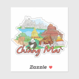 Chiang Mai City Sticker