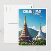 Chiang Mai Doi Inthanon Thailand Briefkaart (Voorkant / Achterkant)