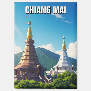 Chiang Mai Doi Inthanon Thailand Magneet