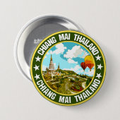 Chiang Mai Ronde Button 7,6 Cm (Voorkant /achterkant)