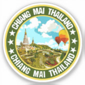 Chiang Mai Sticker (Voorkant)