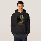 Chiang Mai Thailand, Backpacking and Digital Nomad Hoodie (Voorkant volledig)