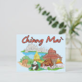 Chiang Mai, Thailand Briefkaart (Staand voorkant)