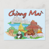 Chiang Mai, Thailand Briefkaart (Voorkant)
