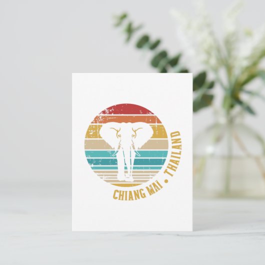 Chiang Mai Thailand Briefkaart (Staand voorkant)