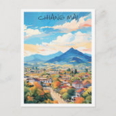 Chiang Mai Thailand Kunst Reizen Briefkaart (Voorkant)