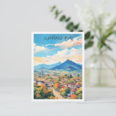Chiang Mai Thailand Kunst Reizen Briefkaart (Staand voorkant)