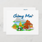 Chiang Mai - Thailand.png Briefkaart (Voorkant / Achterkant)