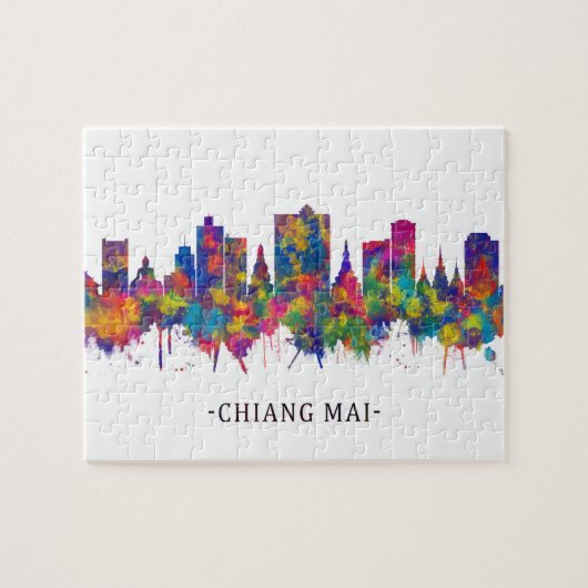 Chiang Mai Thailand Skyline Legpuzzel (Horizontaal)