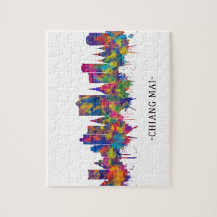 Chiang Mai Thailand Skyline Legpuzzel