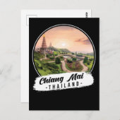 Chiang Mai Thailand Souvenir Briefkaart (Voorkant / Achterkant)