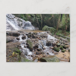 Chiang Mai Thailand Waterfall Briefkaart