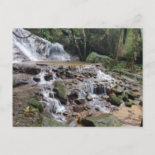 Chiang Mai Thailand Waterfall Briefkaart (Voorkant)