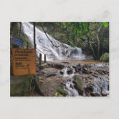Chiang Mai Thailand Waterfall Briefkaart (Voorkant)
