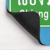 Chiang Rai Ahead ⚠ Thai Highway Traffic Sign ⚠ Muismat (Hoek)