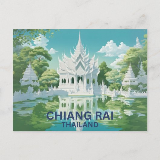 Chiang Rai Briefkaart (Voorkant)