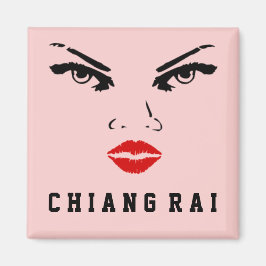 Chiang Rai, Thailand Vrouw Magneet