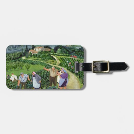 Chianti Classico Villa Trasqua Bagagelabel (Voorkant horizontaal)