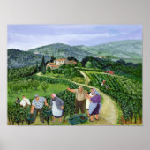 Chianti Classico Villa Trasqua Poster (Voorkant)