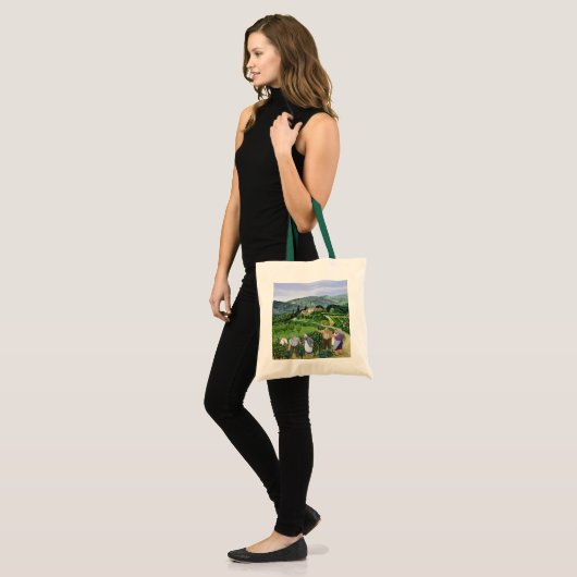 Chianti Classico Villa Trasqua Tote Bag (Voorkant (model))