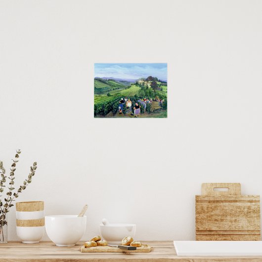 Chianti Landschap Poster (Keuken)