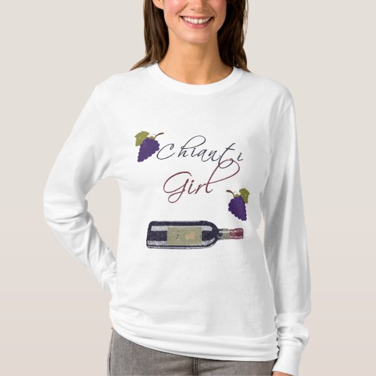 Chianti Meisje T-shirt (Voorkant)