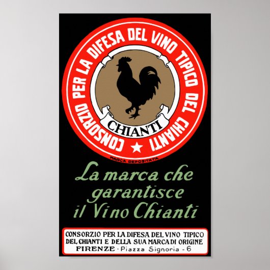 CHIANTI POSTER (Voorkant)