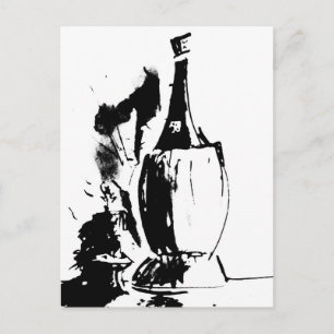 Chianti Watercolour Postcard Briefkaart
