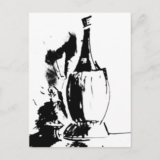 Chianti Watercolour Postcard Briefkaart