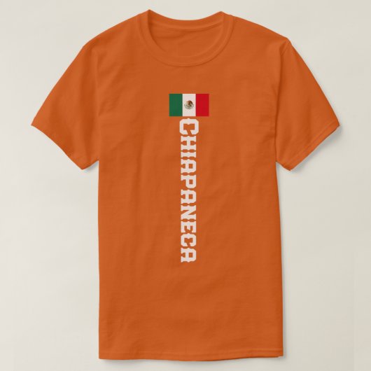 Chiapaneca De Chiapas Meico Camisa T-shirt (Design voorkant)