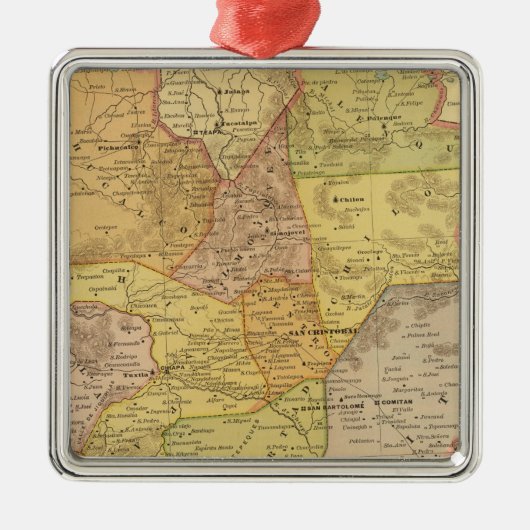 Chiapas Metalen Ornament (Voorkant)