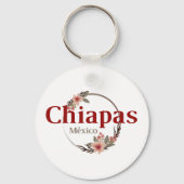 Chiapas Mexico Travel Destination Bridesmaid Sleutelhanger (Voorkant)